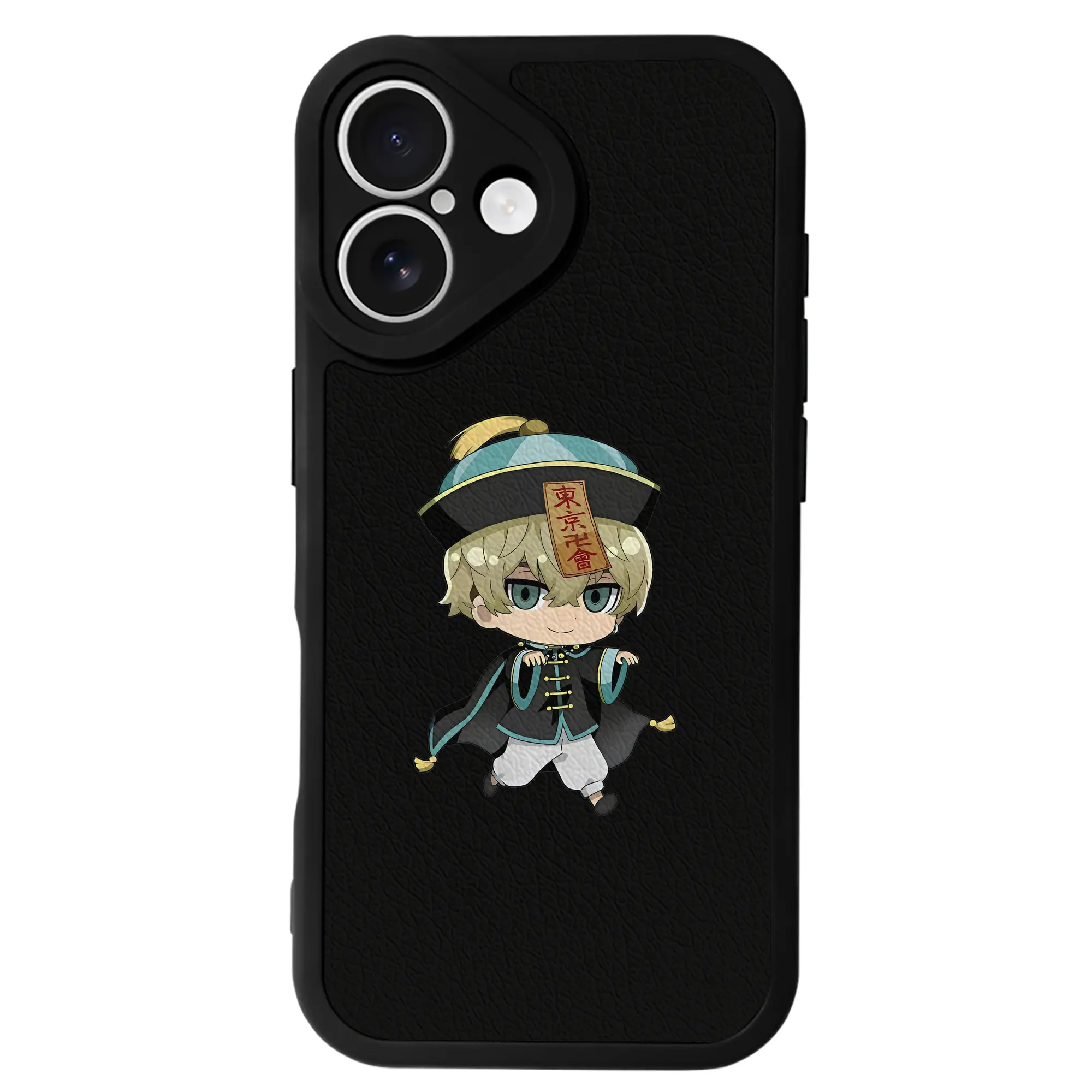 東京リベンジャーズ グッズ,松野千冬 - IPhone 16シリーズ対応 ・ シリコンスマホケース ・ レザー調 ・ 高精度フィット ・ 耐衝撃 ・ ワイヤレス充電対応 ・ 精密カット